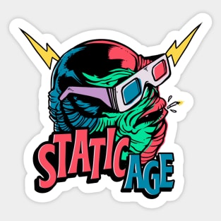 Static Age Creature! Sticker